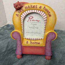 Artisan Flair A Cat Makes A Home Picture Frame 3.5x5