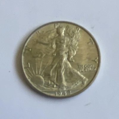 USA Etats-Unis Amérique du Nord HALF DOLLAR 1948 Walking Liberty argent - Photo 1/2