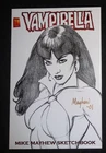 Vampirella Mike Mayhew Sketchbook Harris Comics Signed By Mike Mayhew VF