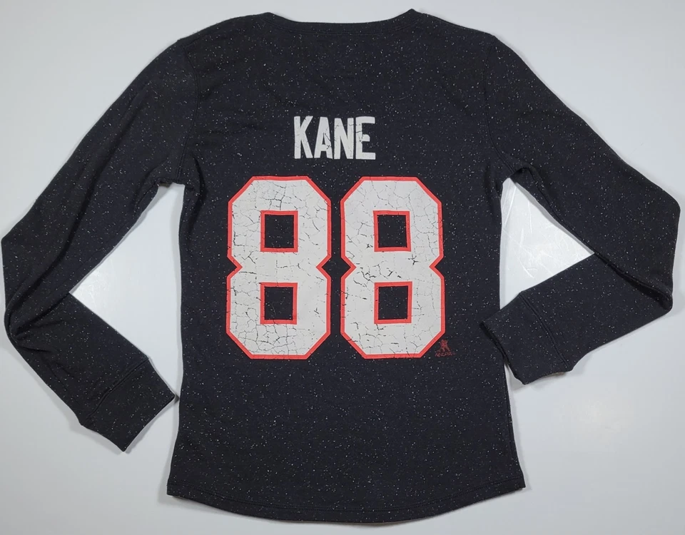 Suéter Pequeño Chicago Blackhawks para Mujer CCM M Sudadera con Cordones Informal   Foto 2 de 4