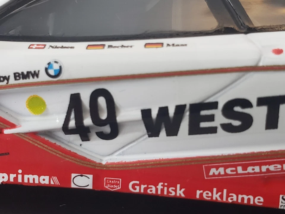 1/43 MINICHAMPS 530 154349 McLAREN F1 GTR LE MANS 1995 #49 NIELSEN/BSCHER/MASS - Image 3 of 4