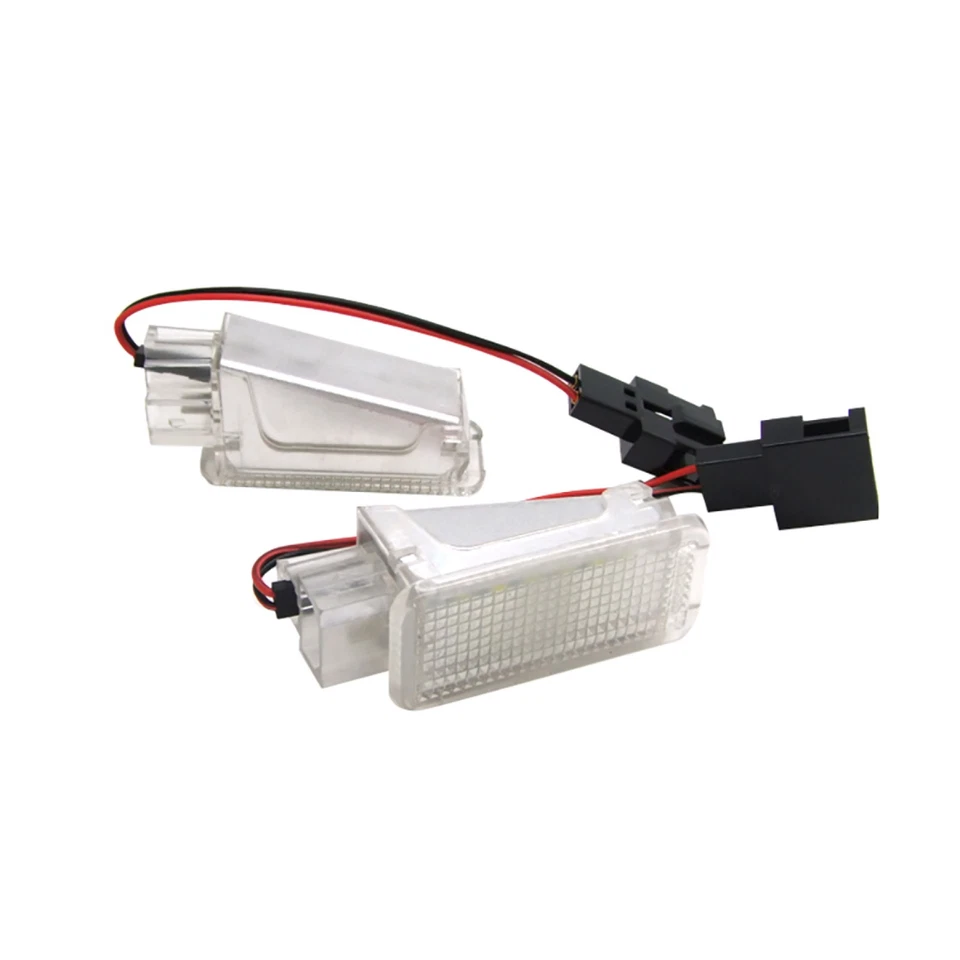 6500K LED Car Door Open Warning Courtesy Light For Audi A2-A8 RS4 RS6 B5 B7 TTS - Image 3 of 4