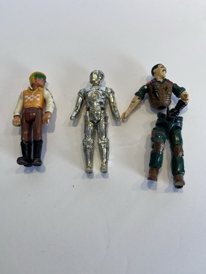 Vintage Hasbro GI Joe /Star Wars C3P0 Figure Parts And Pieces Lot