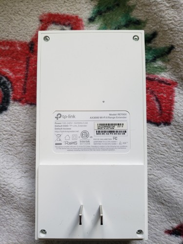 TP-Link RE700X AX3000 WiFi 6 Range Extender - Photo 2/8