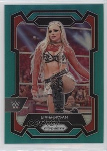 2024 Panini Prizm WWE Teal Prizm /49 Liv Morgan #177