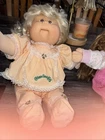 Cabbagepatch Kids 1980s Vintage light, blonde hair, brown eyes