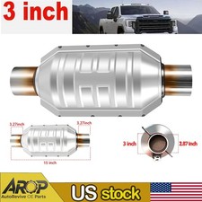 3 Universal Stainless Catalytic Converter Epa Approved High Performance