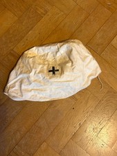 Regio Esercito-Telino in cotone bianco per Colbacco con fregio I-IIGM