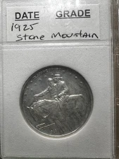 1925-P STONE MOUNTAIN COMM. HALF DOLLAR- AU/BU