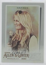 2020 Topps Allen & Ginter's Hot Box Silver Portrait Courtney Hansen #288 yf0