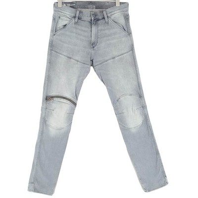 G-Star Men Jeans 5625 3D Zip Knee Skinny Stretch Regular Iv4 Size W27 L32