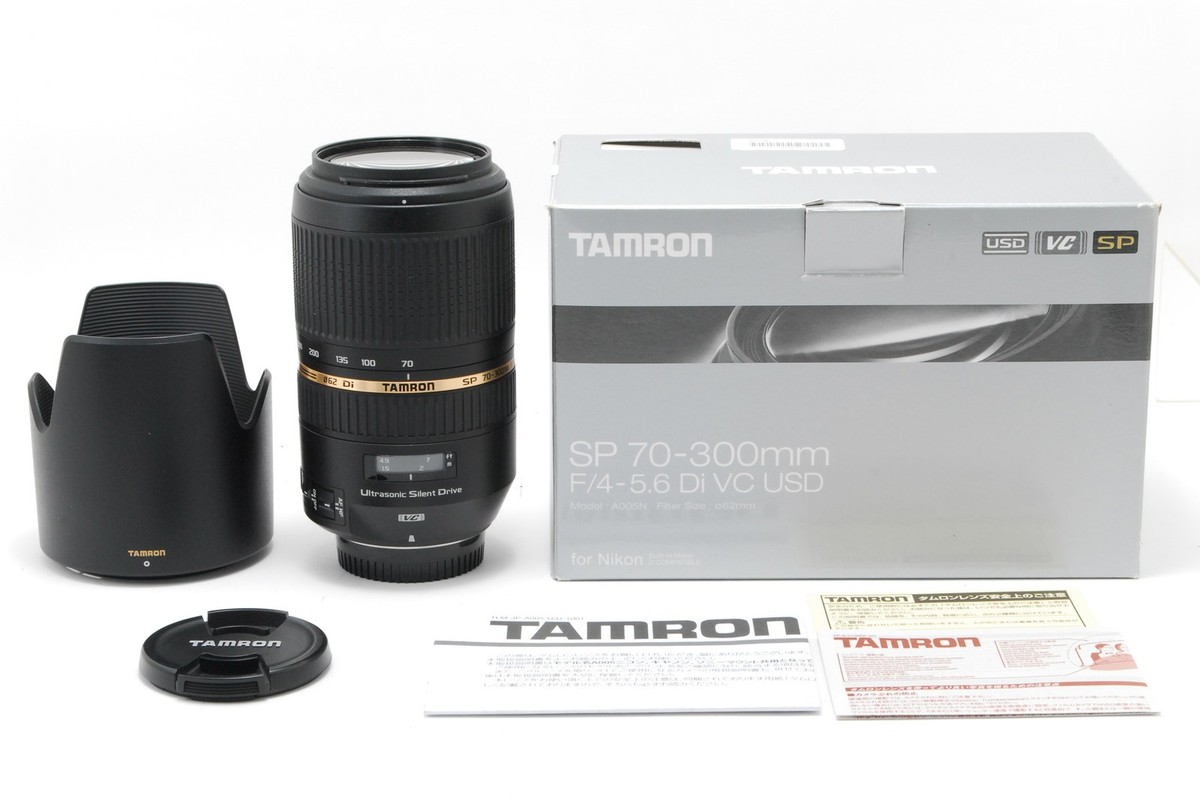 70-300mm SP Di VC TAMRON F4-5.6 USD | F⁄4-5.6 タムロン 望遠ズーム