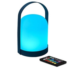Portable LED Lantern Table Lamp - Cordless USB Rechargeable 16 RGB Colors