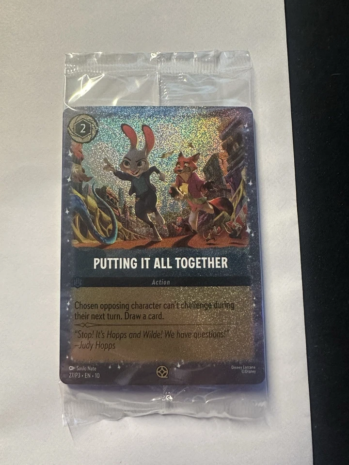 Putting It All Together Lorcana Movie Promo Zootopia - Image 2 of 3