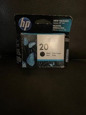 HP 20 Black Ink Carthage model C66140 New in Box