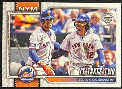 2026 Topps Series 1 It Takes Two #52 New York Mets