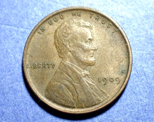 1909-VDB Lincoln cent  Ch. XF