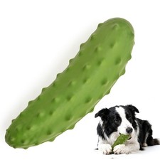 Tough Squeaky Dog Toys, Durable Dog Chew Toy with Natural Rubber, Teething To...