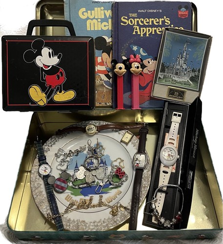 Vintage Disney Lot 1970s Mickey Mouse Magic Kingdom 20+ Disneyana Items