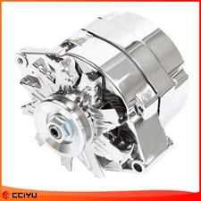 CCIYU Alternator V1 Billet Pulley Self Exciting For Pontiac Jeep GMC 240-203-3DC