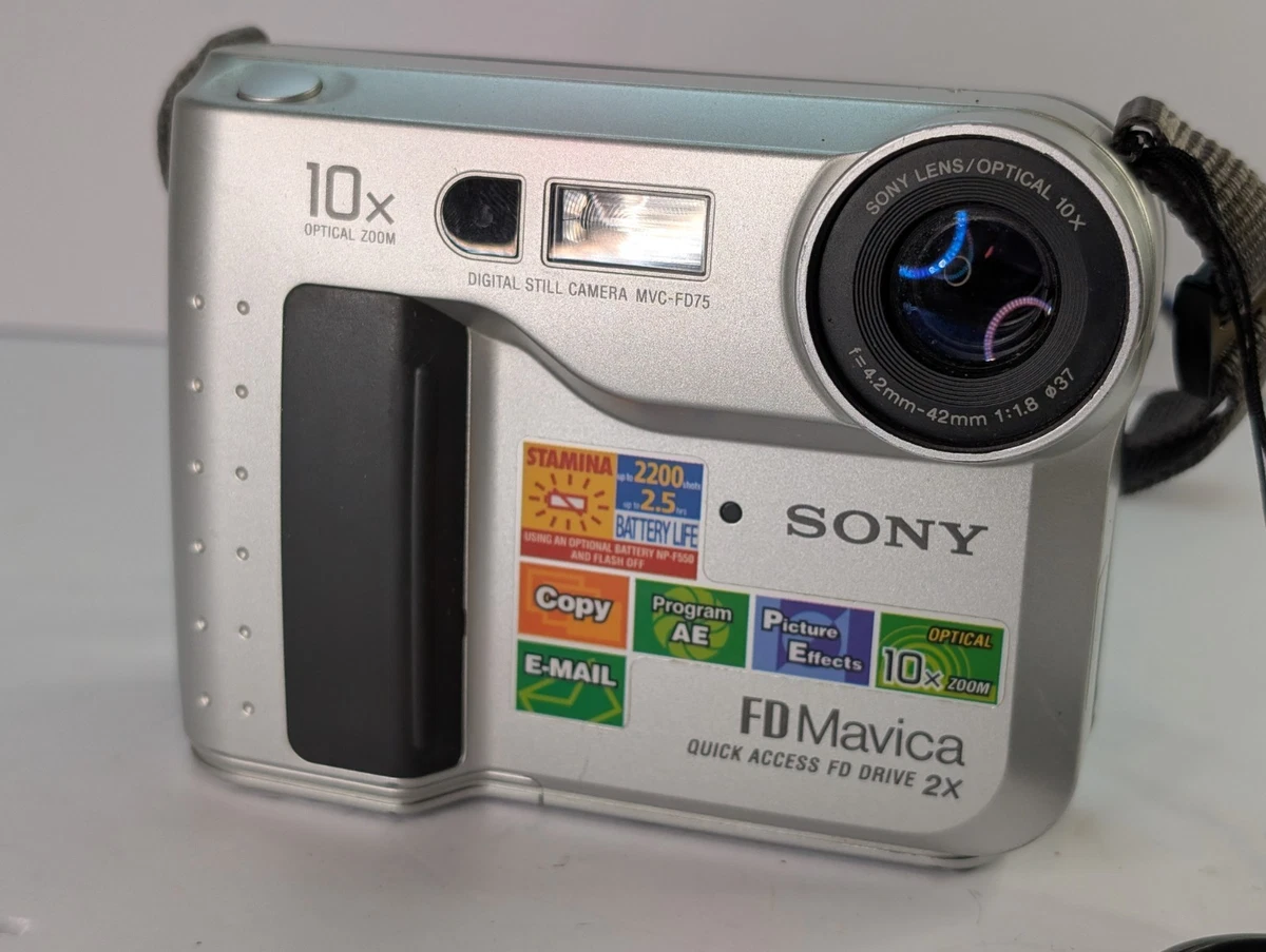 Sony Mavica 10-19.9x Digital Zoom Digital Cameras for sale | eBay