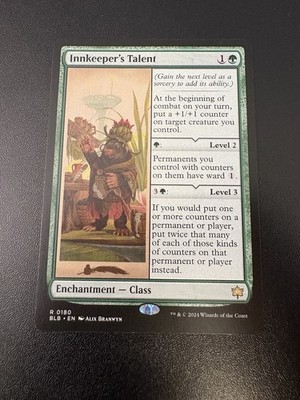 Innkeeper's Talent Bloomburrow Regular 4x Available
