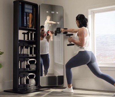 NordicTrack Vault  Home Gym Mirror - accessories included - Mint Conditions