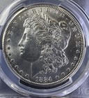 1884 CC Morgan Silver Dollar PCGS MS-62 Beautiful High Detail Coin - — photo 6