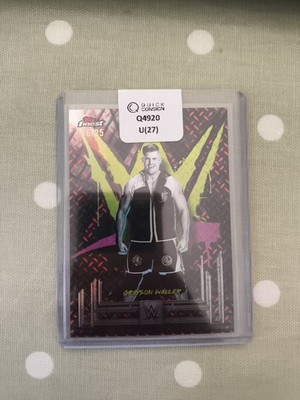 2025 Topps Finest Wwe - Common Grayson Waller numbered bundle wwe