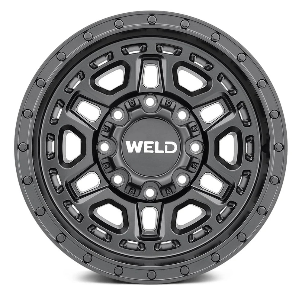WELD Off-Road CRUX W119 Wheel 20x12 (-44, 6x139.7, 106.1) Black Single Rim