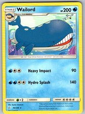 POKÉMON TCG WAILORD 46/236 RARE COSMIC ECLIPSE LIGHTLY PLAYED