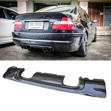 Carbon Fiber For BMW E46 M3 COUPE 02-06 CSL Style Rear Bumper Diffuser Lip