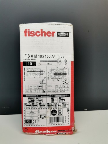 Tige d'ancrage Fischer FIS A M 10 x 150 A4 90448 150 mm 12 mm 10 pc(s) - Picture 2 of 2