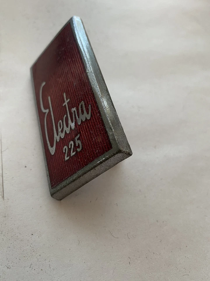 1966 Buick Electra 225 Front Grill Trim Emblem Script - image 2 of 4