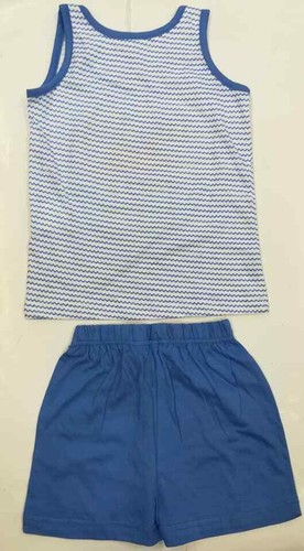 PIGIAMA ESTIVO BIMBO SBRACCIATO A CANOTTA in 100% COTONE - Picture 10 of 14