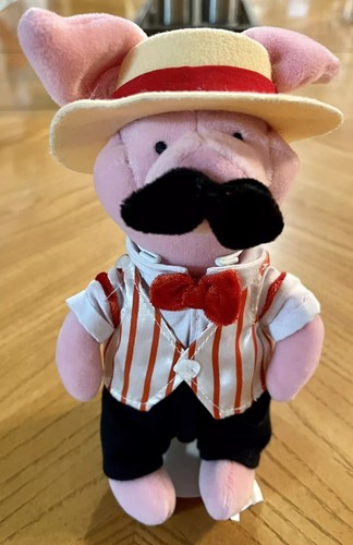 Disney Barbershop Quartet Choir Piglet Bean Bag Plush Beanie 8” E6