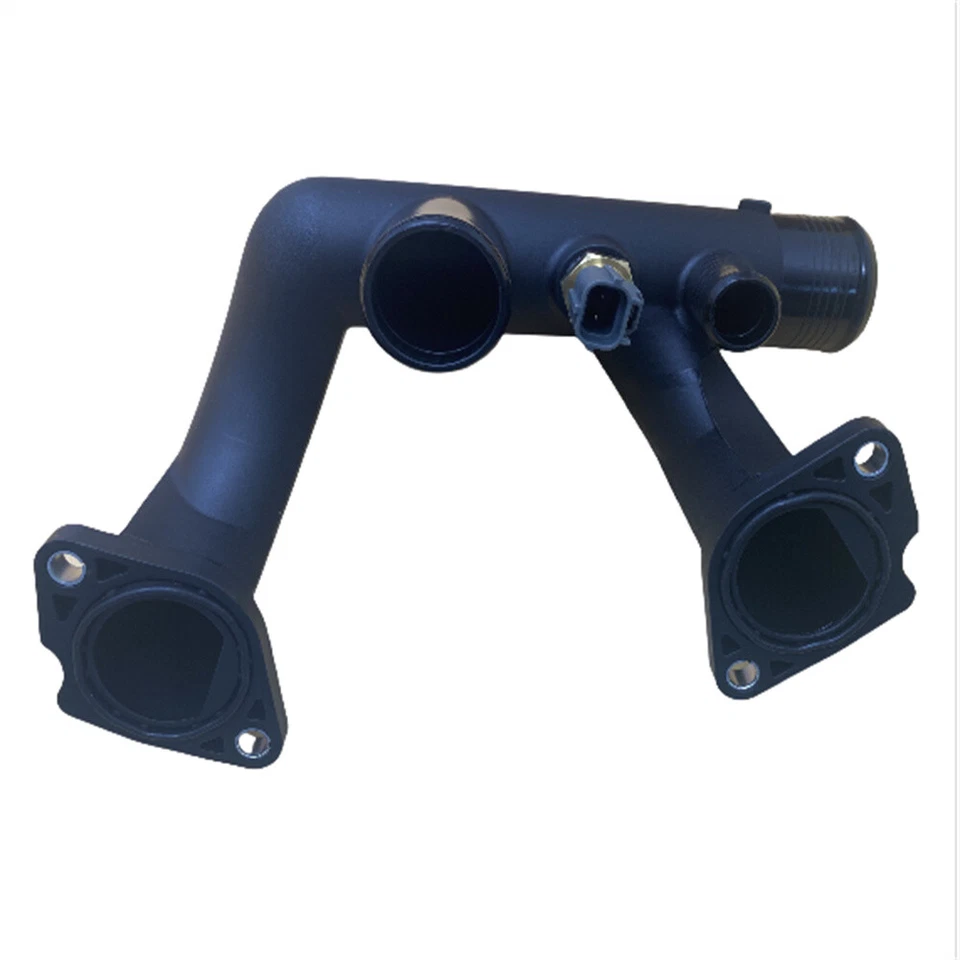 Tubo de salida de cubierta de termostato con sensor para Jaguar Vanden Plas XJ8 XK8 96JV8A504BD Foto 3 de 4