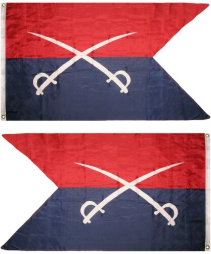 Custer's Last Stand Flag 3x5 ft General George Custer Headquarters HQ Cavalry - Picture 1 of 2