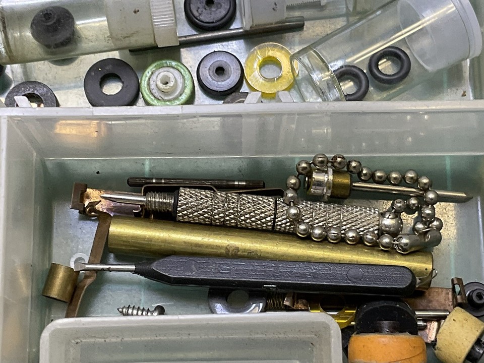 VINTAGE AURORA TJET T JET FRAY SLOT CAR PERFORMANCE OTHER PARTS LOT SEE