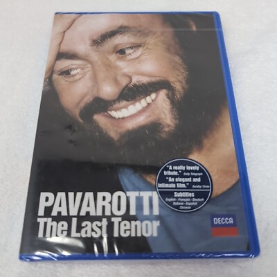 Luciano Pavarotti - The Last Tenor (DVD, 2005, All Region) New Factory Sealed