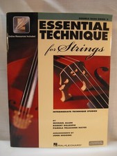 Hal Leonard Essential Elements Technique for Strings Double Bass Book 3