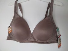 Warner's Bra Size 36D Simply Perfect RN1141T Wirefree Soft Light Lift Mink B13