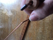 DOWSING ROD FUNKY STYLE  20 INCH FIND WATER  DRAINS LOST ITEMS GET YES AND NO