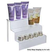 Lot Of 4 Retail Three-tier Counter Step Display 12w X 8.5d X 8.75h Lot Of 4 Retail Three-tier Counter Step Display 12w X 8.5d X 8.75h