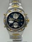 Vintage Seiko 7T32-6M49 Chronograph Alarm Men's Wrist Watch Japan Rare 100m