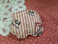 11 Pig Shape Needle Holder - Pin Holder - Padded - Handmade - New