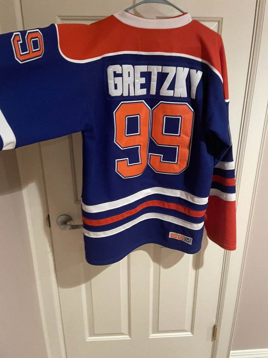 Edmonton Oilers No99 Wayne Gretzky Royal Alternate Jersey