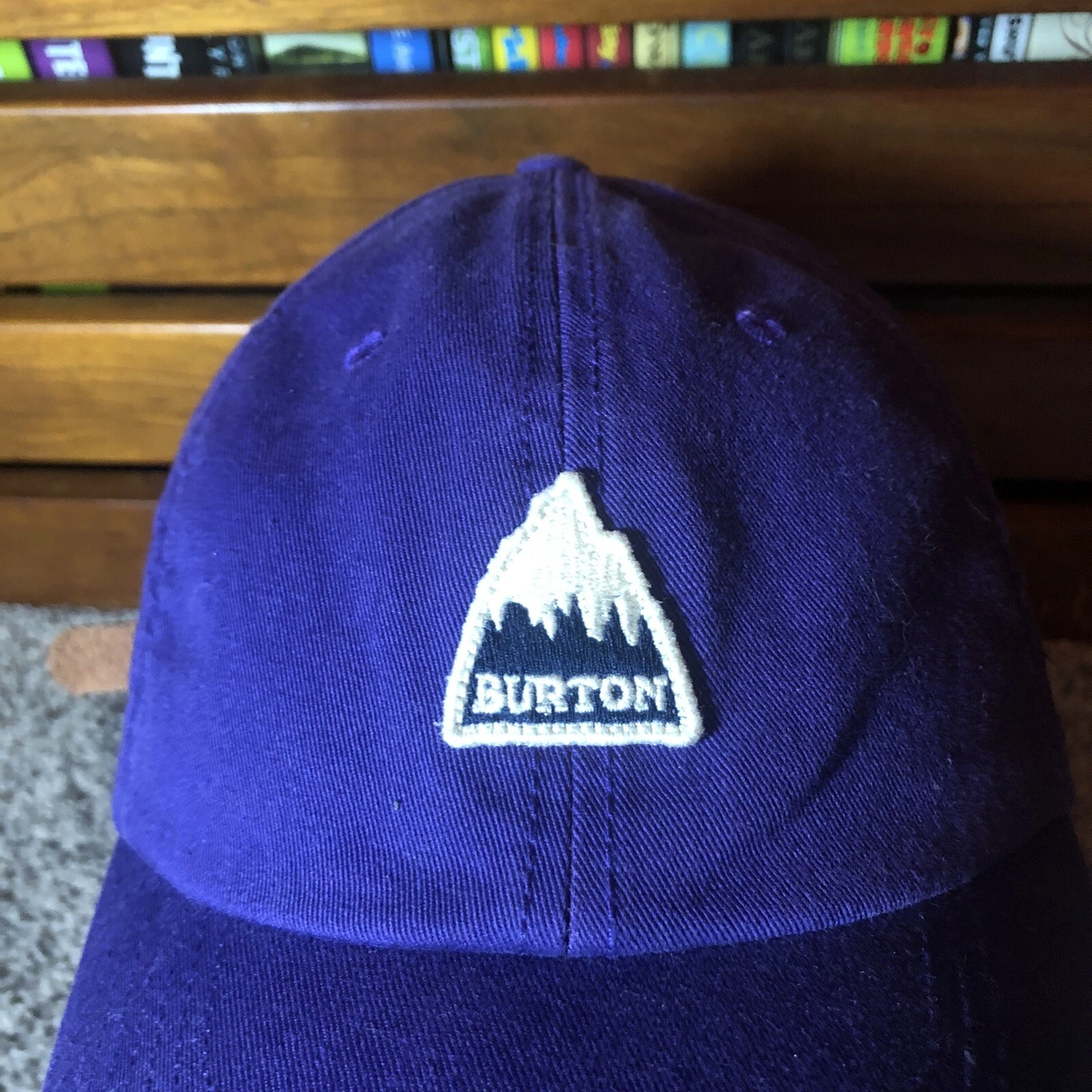 burton snowboarding hat cap strapback outdoors ski sled 