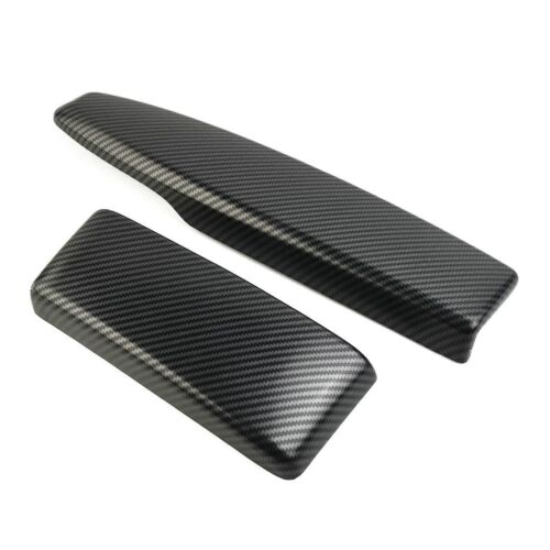 For Mercedes C-Class W204 C300 C63 AMG 2008-2014 Carbon Fiber Armrest Cover Trim - Picture 2 of 9