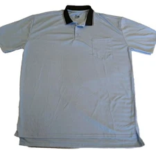 Murray Sporting Goods Golf Polo Shirt Men’s XL Light Blue Short Sleeve 